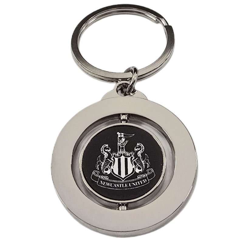 Newcastle United FC Spinner Keyring, alternate view
