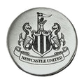 Newcastle United FC Antique Keyring & Badge Set, side angle