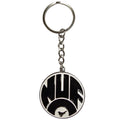 Newcastle United FC Retro 83-88 Crest Keyring & Badge Set, alternate view