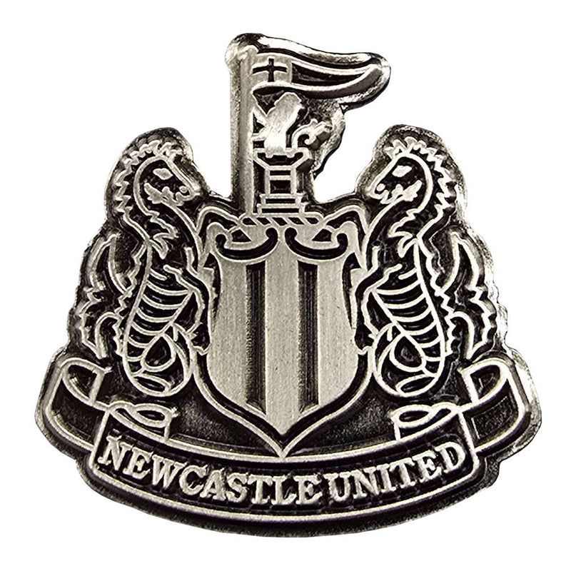 Newcastle United FC 3-Pack Crest Badge Set, side angle