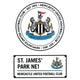 Newcastle United FC A4 Car Decal