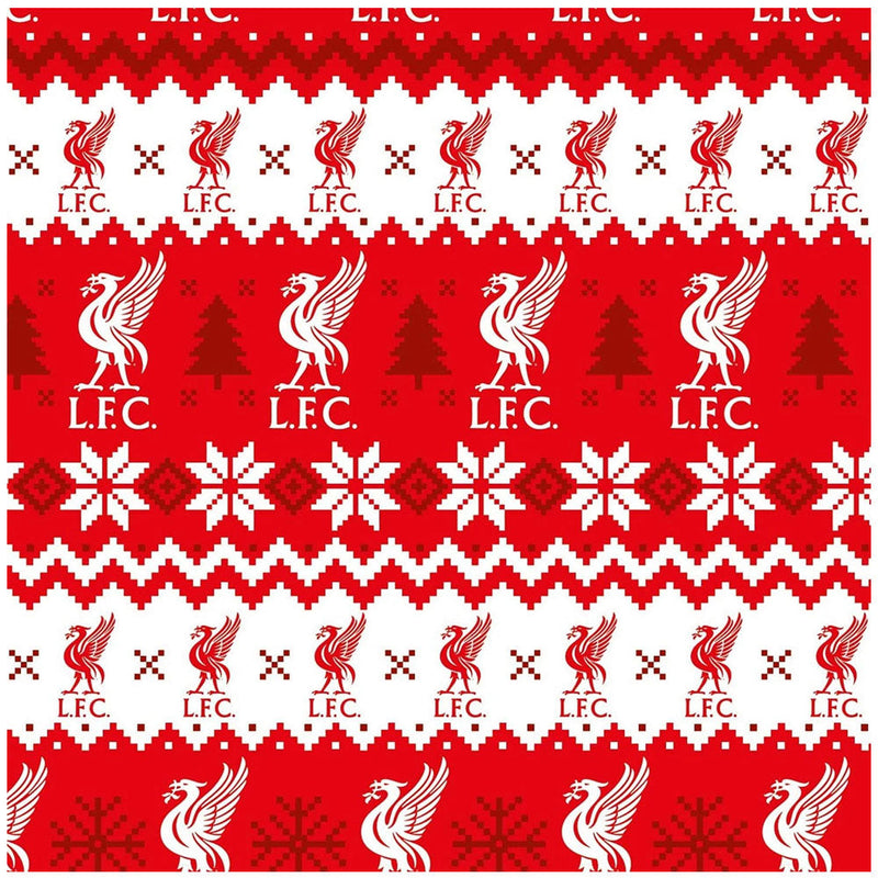 Liverpool FC Christmas Gift Wrap, alternate view