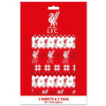 Liverpool FC Christmas Gift Wrap, side angle