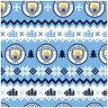 Manchester City FC Christmas Gift Wrap, alternate view