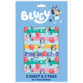 Bluey Balloon Gift Wrap, side angle