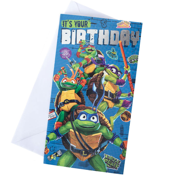 Teenage Mutant Ninja Turtles Birthday Card