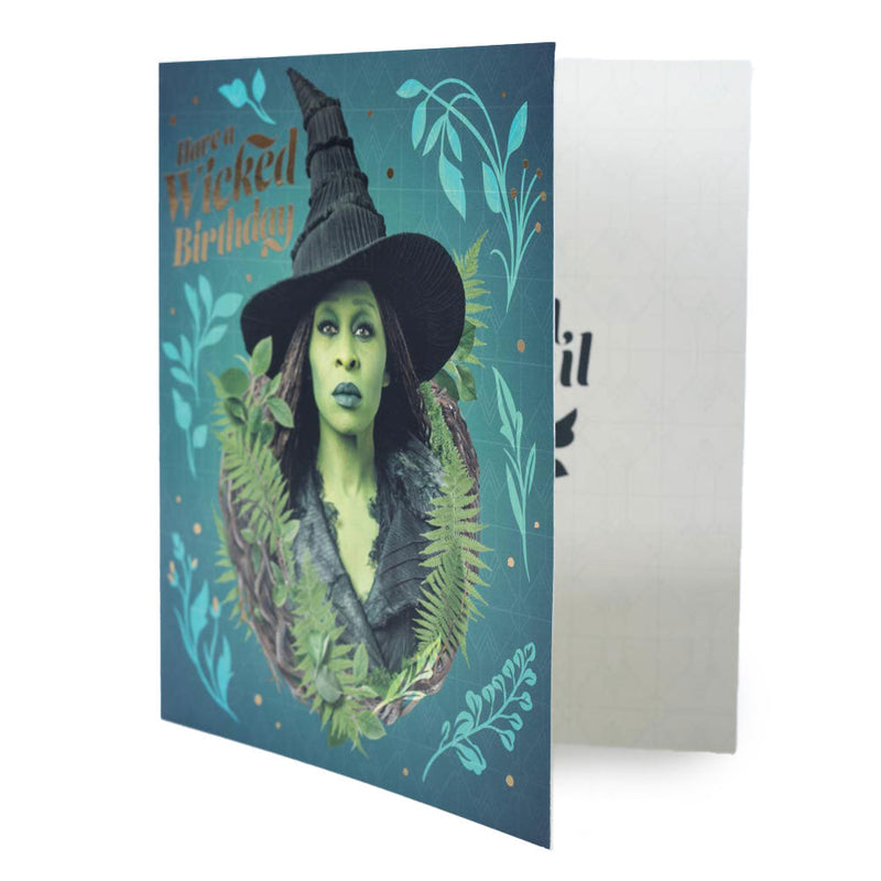 Wicked Elphaba Birthday Card, alternate view