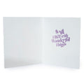 Wicked Glinda Birthday Card, side angle