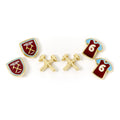 West Ham United FC Stud Earring Set, alternate view