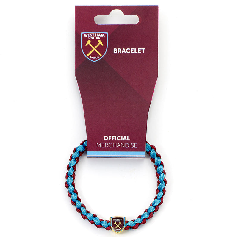 West Ham United FC Two Tone Bracelet, alternate view