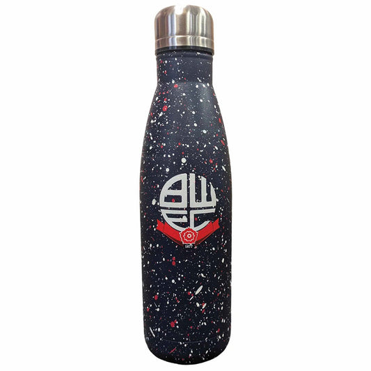 Bolton Wanderers FC Paint Splatter Thermal Flask