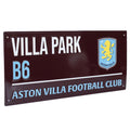 Aston Villa FC Colour Street Sign
