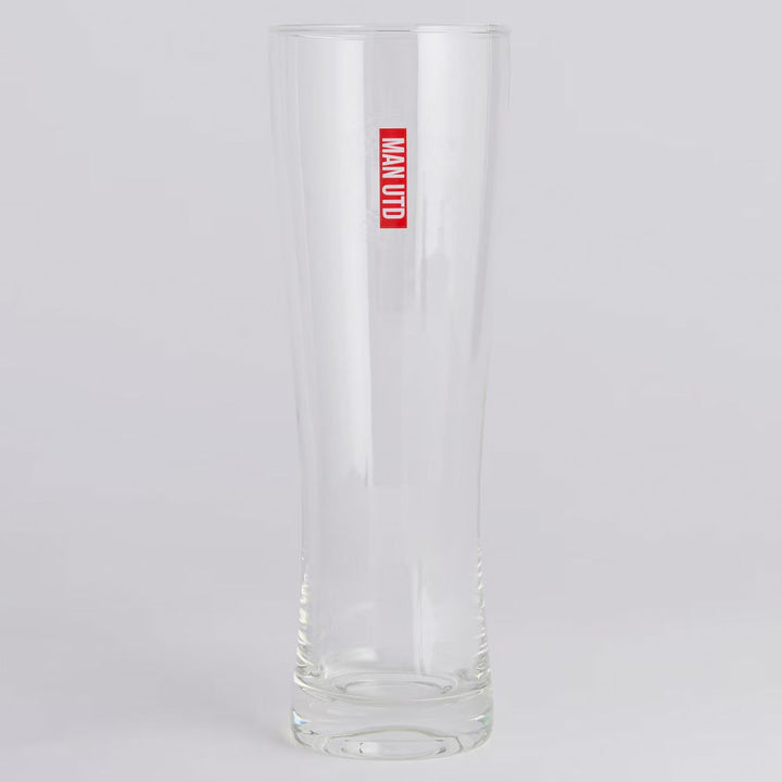 Manchester United FC Crest Tall Beer Glass
