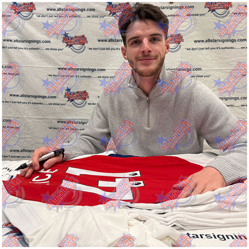 Arsenal FC Rice Signed Shirt, alternate view