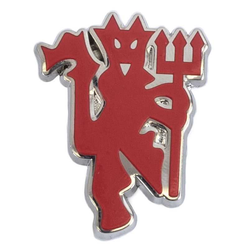 Manchester United FC 6pc Badge Set, close-up detail