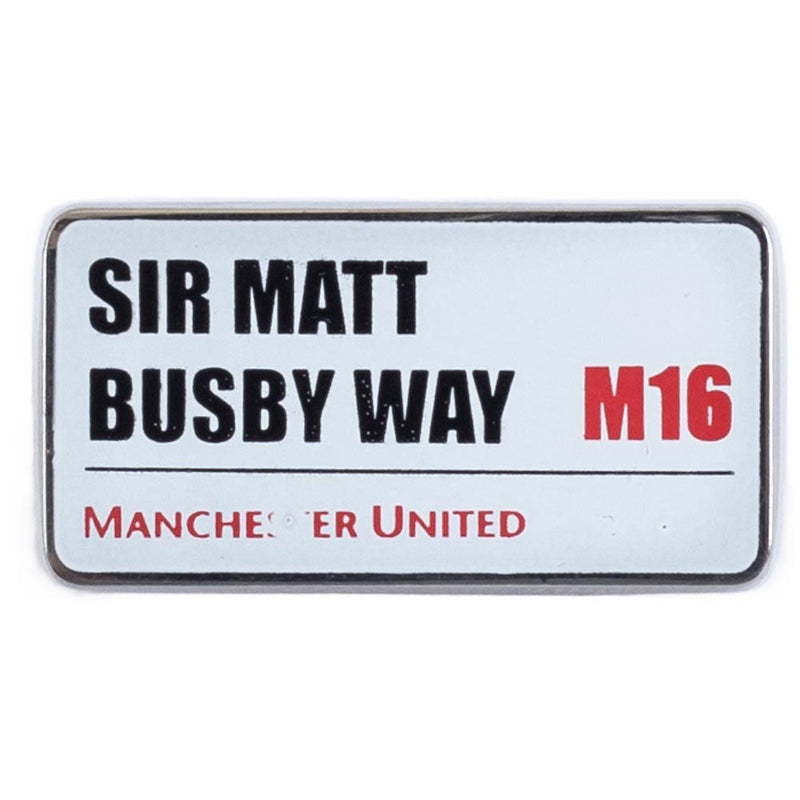 Manchester United FC 6pc Badge Set, rear view