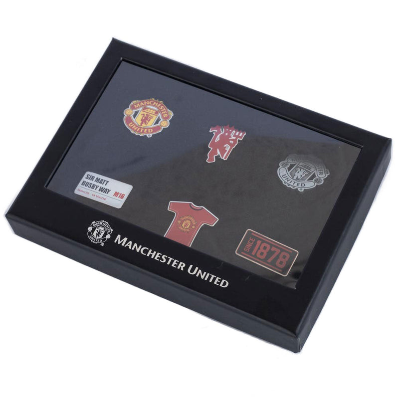 Manchester United FC 6pc Badge Set, additional view