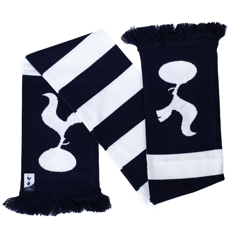 Tottenham Hotspur Blue/White Scarf, side angle