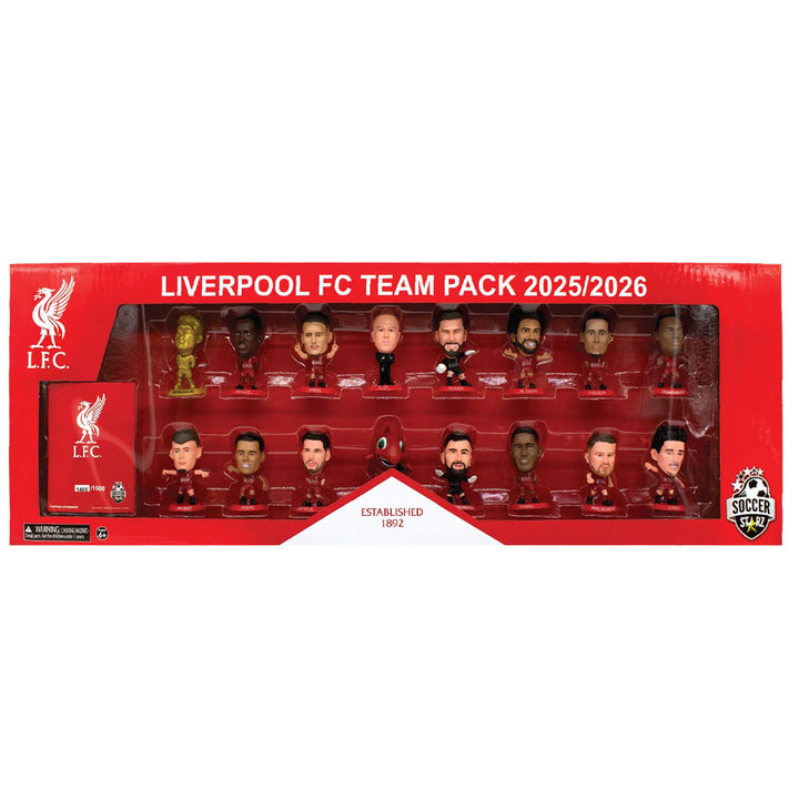 Liverpool FC SoccerStarz Season 25-26 Player Team Pack