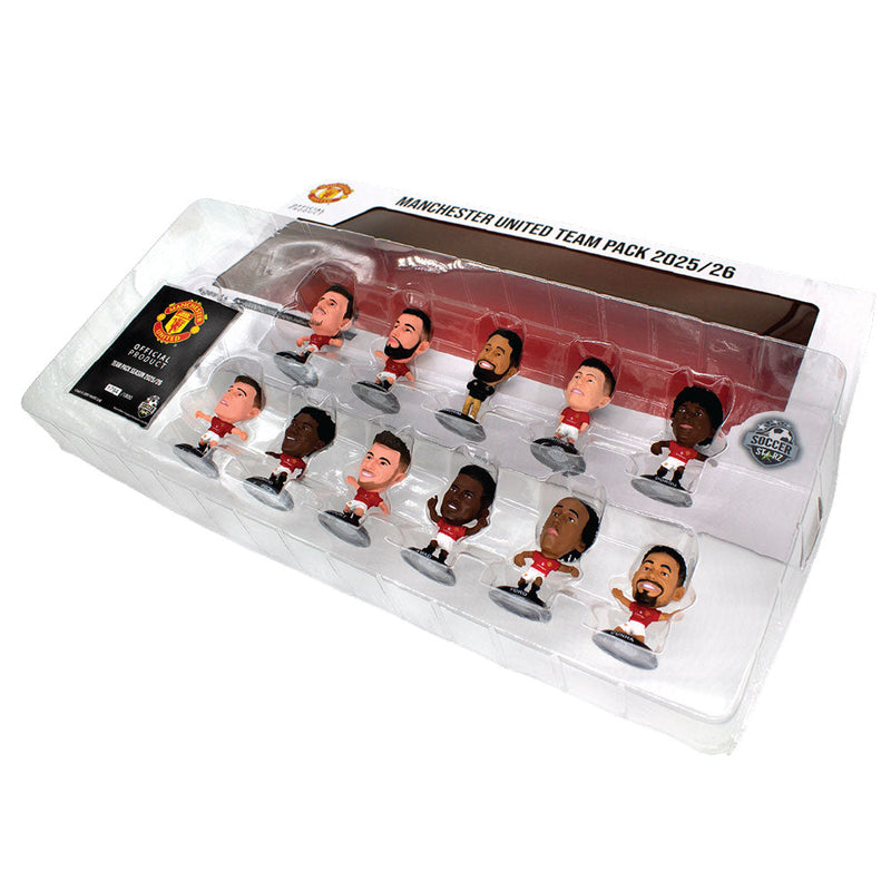 Manchester United FC SoccerStarz Season 25-26 Player Team Pack, alternate view