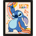 Lilo & Stitch Let's Dance Framed 3D Picture, alternate view