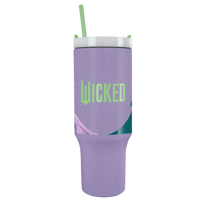 Wicked 40oz Tumbler, side angle