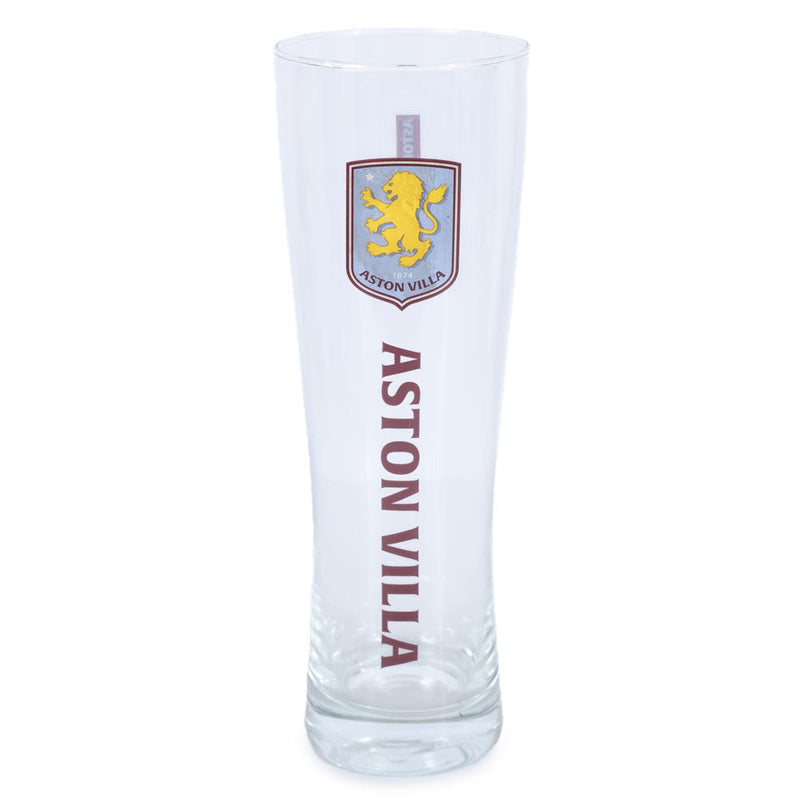 Aston Villa FC Tall Beer Glass