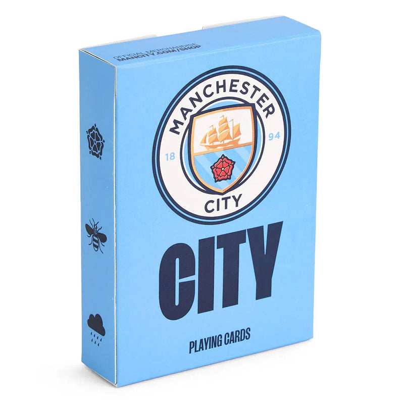 Manchester City Executive Playing Cards, close-up detail