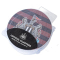 Newcastle United FC 15pk Retro Beer Mat Set, close-up detail