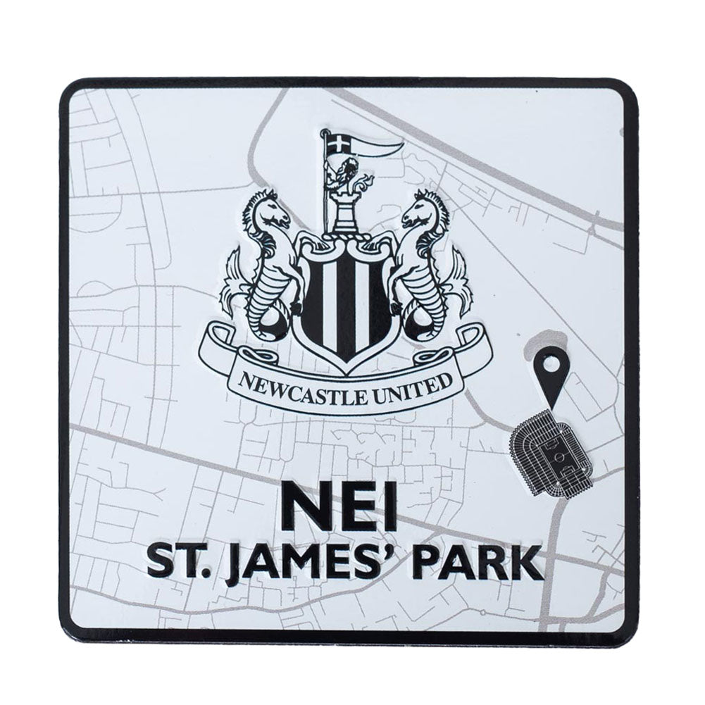 Newcastle United FC Route To St James' Park Fridge Magnet