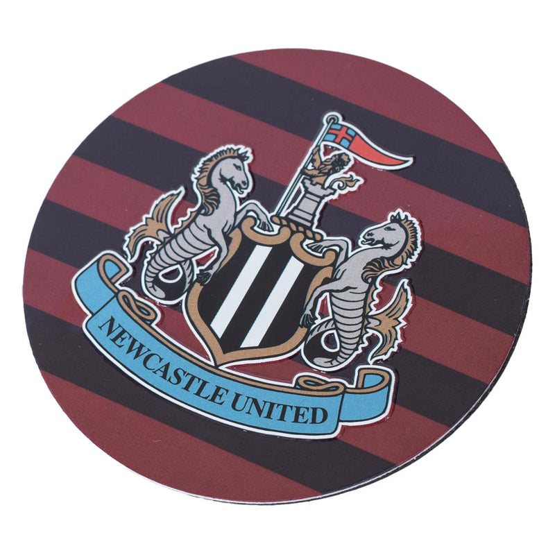 Newcastle United FC 3pk Retro Fridge Magnet Set, side angle