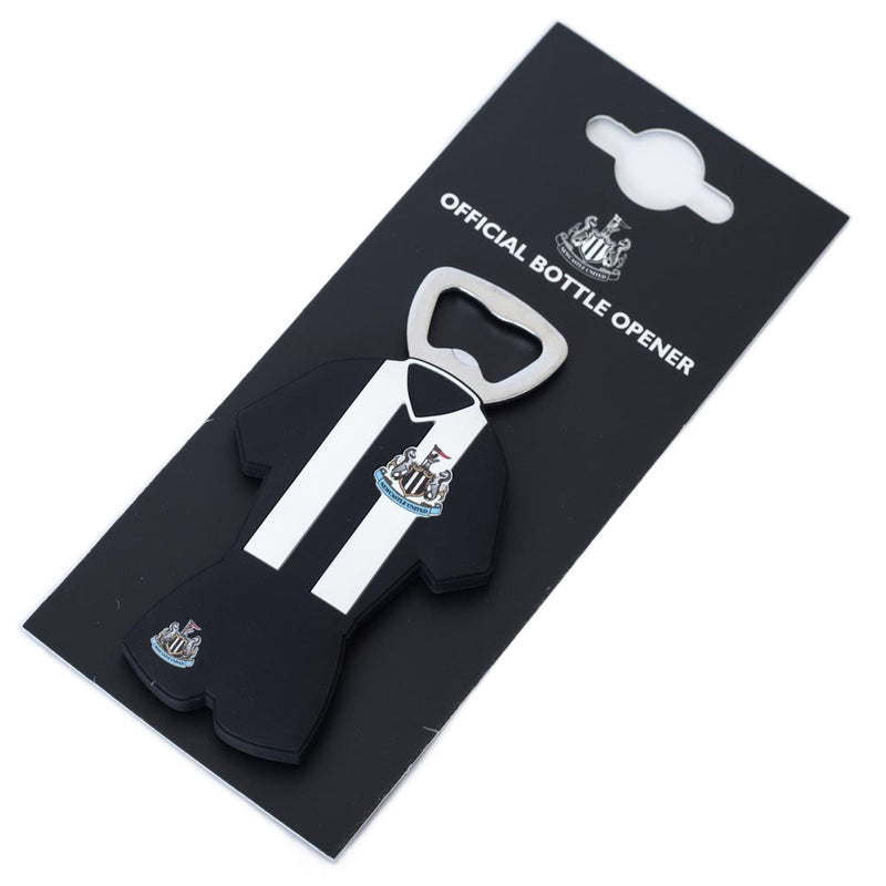 Newcastle United FC PVC Home Kit Magnetic Bottle Opener, alternate view