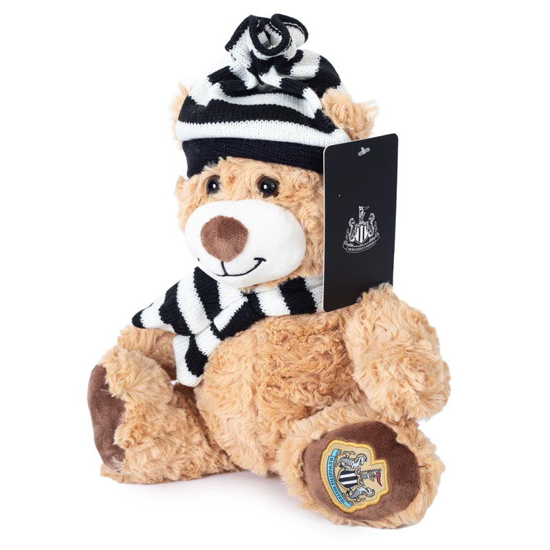 Newcastle United FC Hat & Scarf Bear, rear view