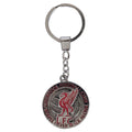 Liverpool FC Fidget Spinner Keyring, side angle