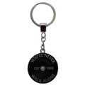 Liverpool FC Fidget Spinner Keyring, close-up detail