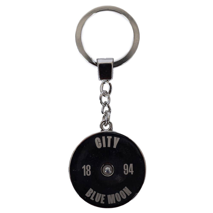 Manchester City FC Fidget Spinner Keyring
