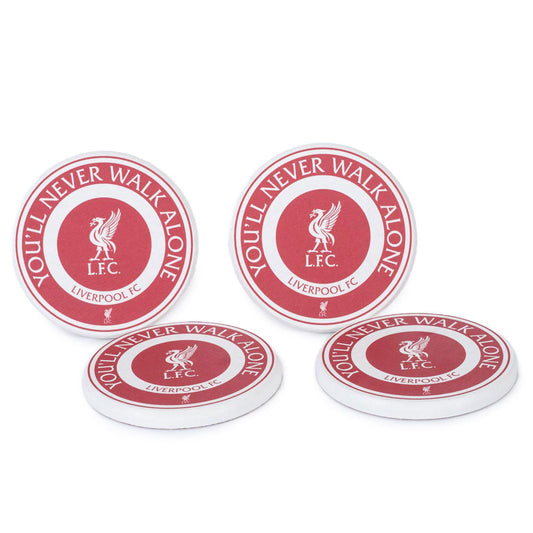 Liverpool FC 4-Pack Ceramic Coaster Set, alternate view