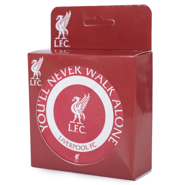 Liverpool FC 4-Pack Ceramic Coaster Set