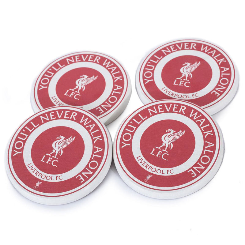 Liverpool FC 4-Pack Ceramic Coaster Set