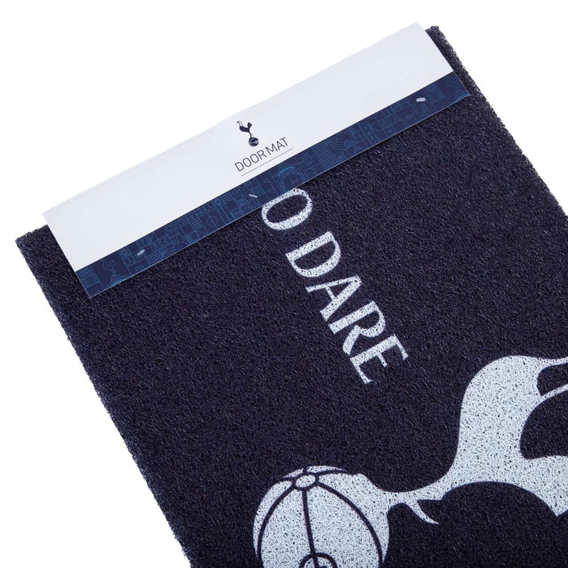 Tottenham Hotspur FC Loop Pile Doormat, side angle