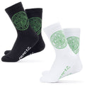Celtic FC Twin Pack Sports Socks Size 7-11