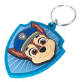 Paw Patrol Chase PVC Spinner Keyring, close-up detail