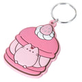 Pusheen Strawberry PVC Keyring