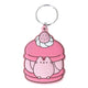 Pusheen Strawberry PVC Keyring