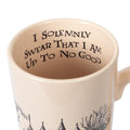 Harry Potter Marauders Map Grande Latte Mug, side angle