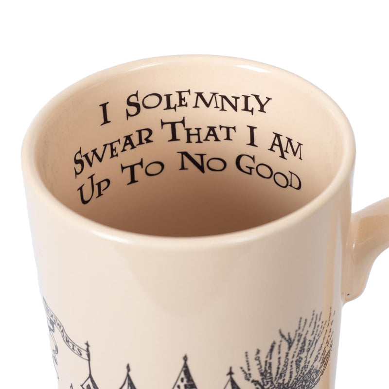 Harry Potter Marauders Map Grande Latte Mug, side angle