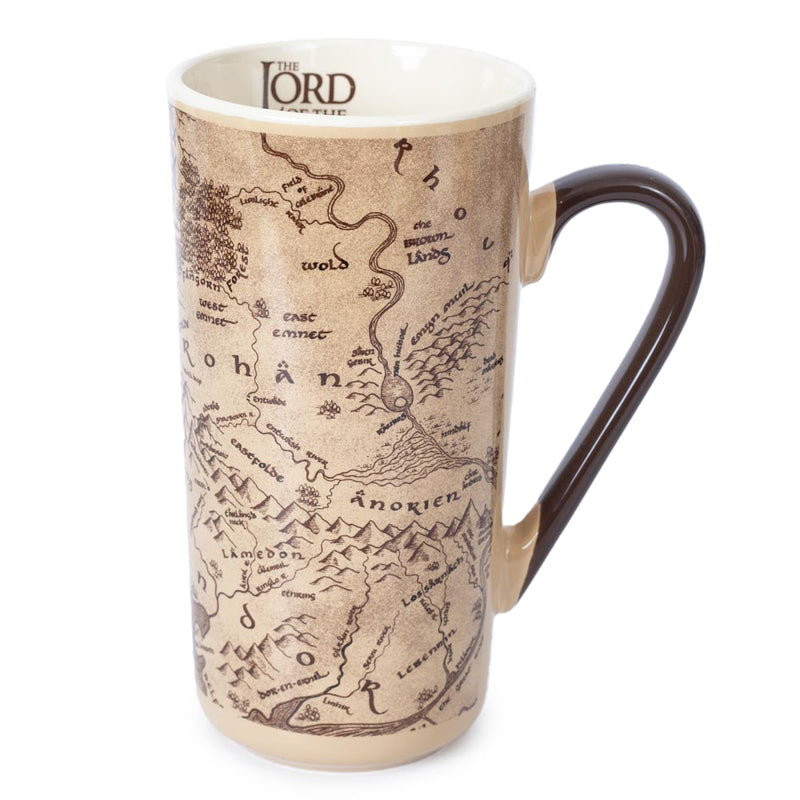The Lord Of The Rings Map Grande Latte Mug, alternate view