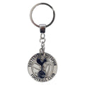 Tottenham Hotspur FC Fidget Spinner Keyring, side angle