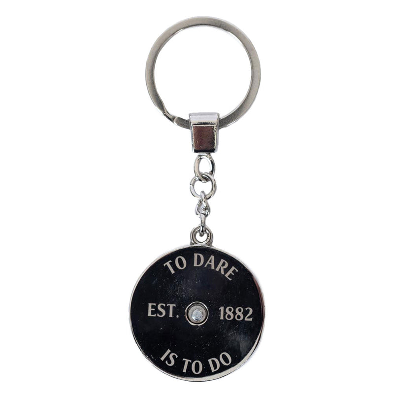 Tottenham Hotspur FC Fidget Spinner Keyring, close-up detail
