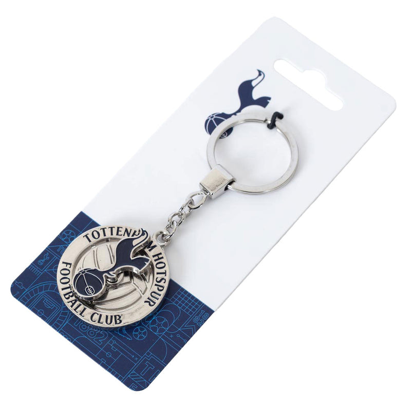Tottenham Hotspur FC Fidget Spinner Keyring, rear view